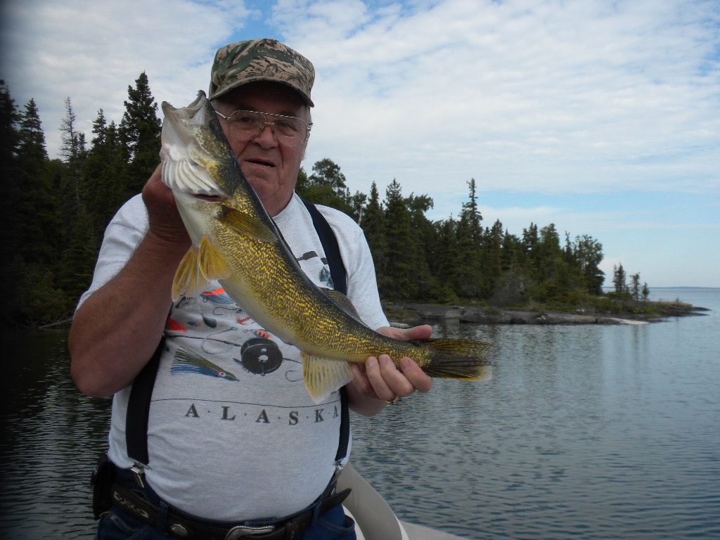 Cormorant Lake The Pas Manitoba Canadian Pike Walleye Fishing